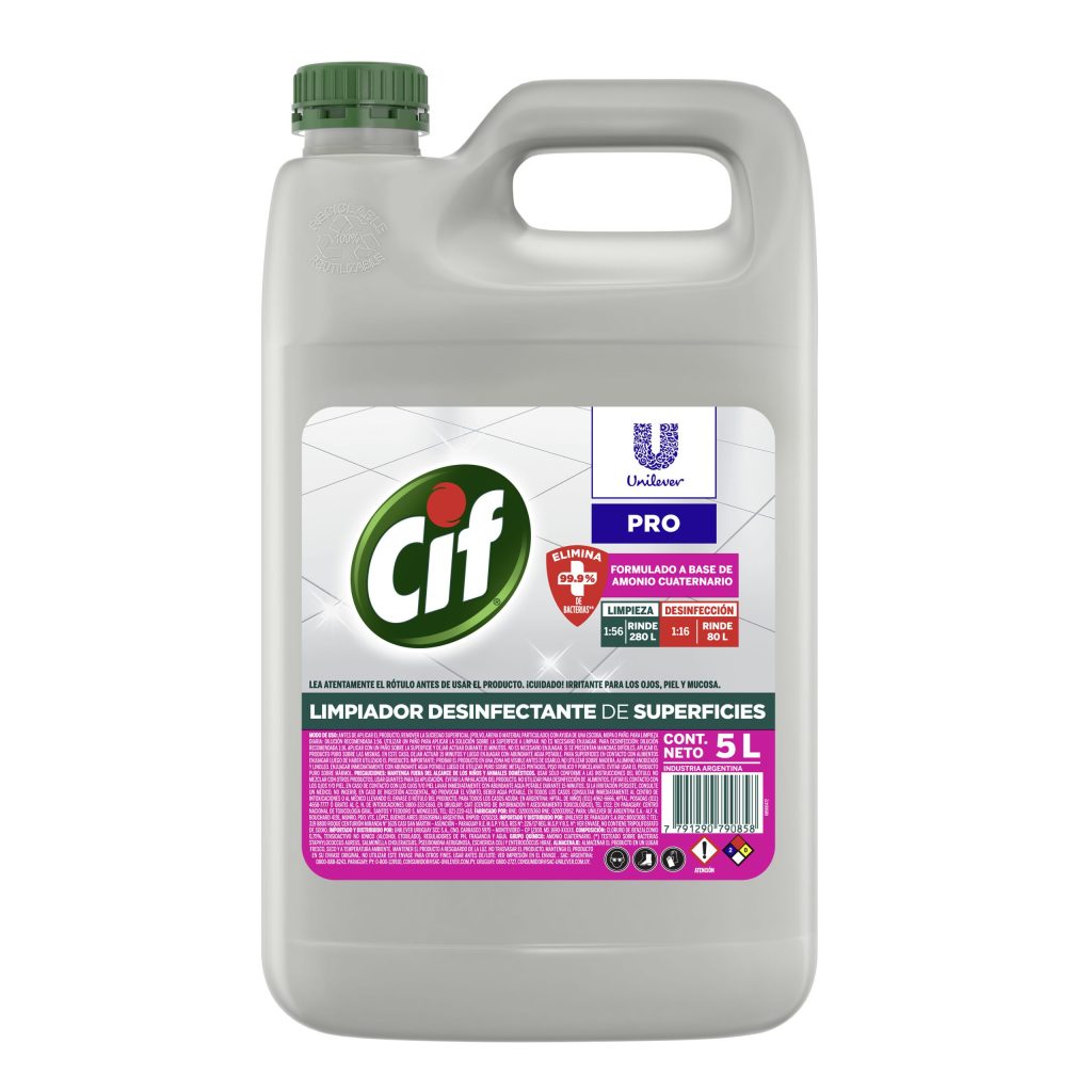 Cif Desinfectante Cuaternario 5lt. – Clean Market